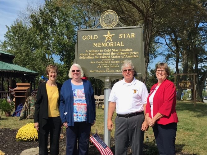 Dedication of Gold Star Memorial Marker Held